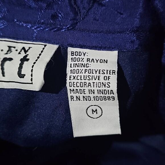 Keren Hart Button up Jacket Size Medium - Picture 5 of 6